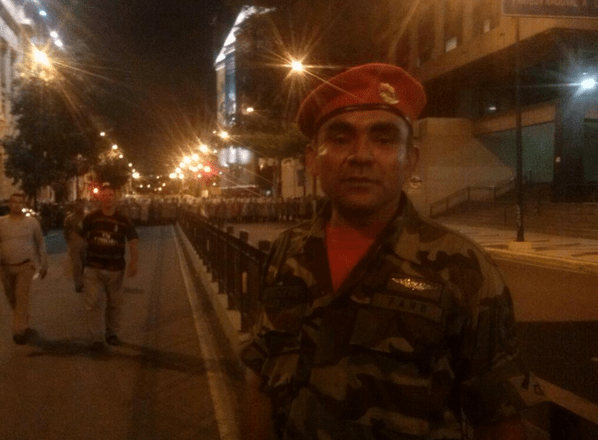 No es el manifestante entrevistado